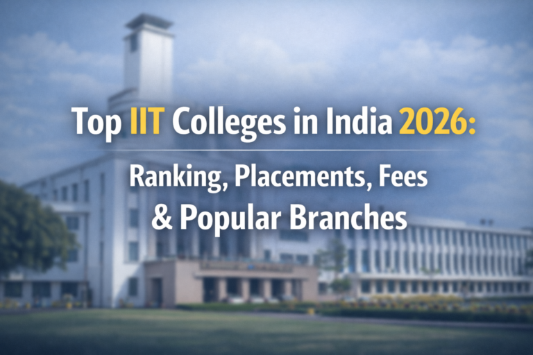 Top IIT Colleges in India 2026: Ranking, Placements, Fees & Popular Branches